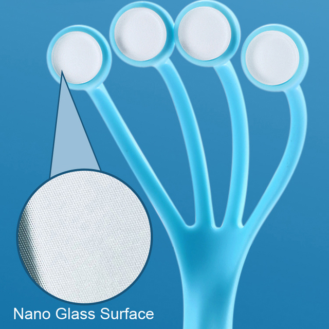 Нано-стеклянные щетки для ванны Отшелушивающая щетка для душа