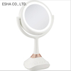 Зеркало для настольного компьютера со светодиодной подсветкой Смарт-зеркало для макияжа с регулируемым углом наклона